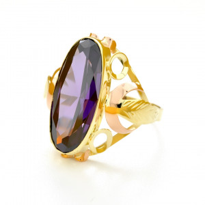 Zlatý dámsky prsteň TEREZA K16.084.A1
