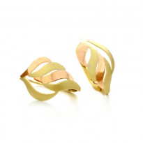 Zlaté dámske náušnice K16.088.B1 AGATA