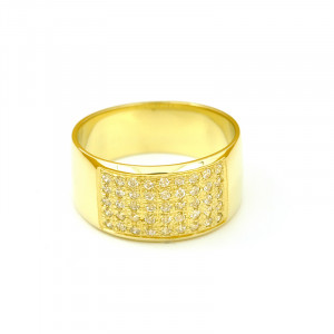 Zlatý dámsky prsteň MIA K04.026.A1