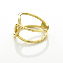 Zlatý dámsky prsteň HASSANA K07.018.A1
