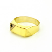 Zlatý pánsky prsteň CARL K07.032.A1