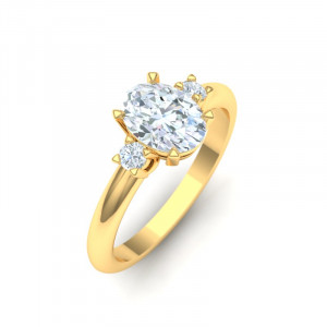 Zlatý dámsky prsteň HARISAH K02.010.A1