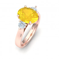 Zlatý dámsky prsteň TRISHANNA K03.005.A4