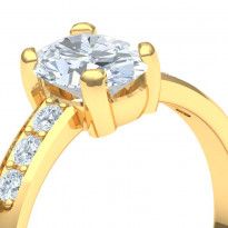 Zlatý dámsky prsteň MAGNA K02.009.A1