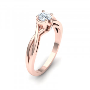 Zlatý dámsky prsteň ELMIRA K02.044.A4
