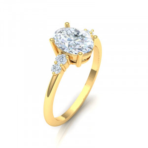 Zlatý dámsky prsteň OLIA K02.045.A1