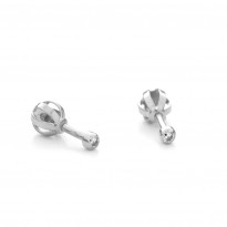 Zlaté dámske náušnice K01.040.B2 DIANA (3 mm)