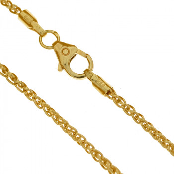 Zlatá dámska retiazka BRAID K49.202.D1 BRAID