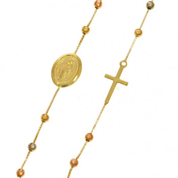 Zlatý dámsky náhrdelník SAINT K49.103.E1 SAINT