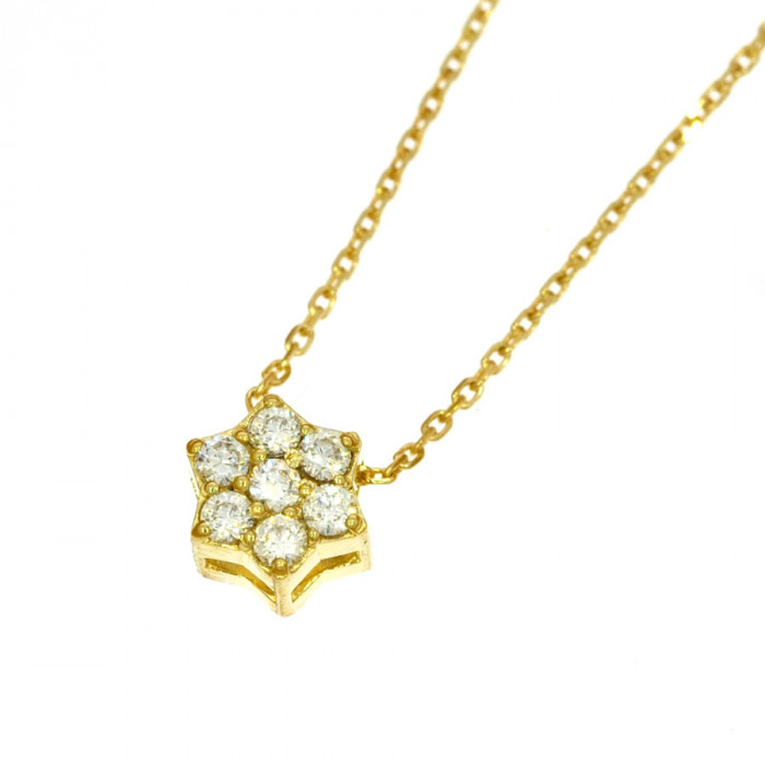 Zlatý dámsky náhrdelník CARENE K01.018E.E1 CARENE