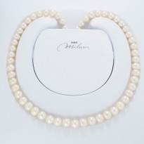 Zlatý dámsky perlový náhrdelník MILUNA K07.052.E1