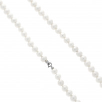 Zlatý dámsky perlový náramok MILUNA K07.051.F2