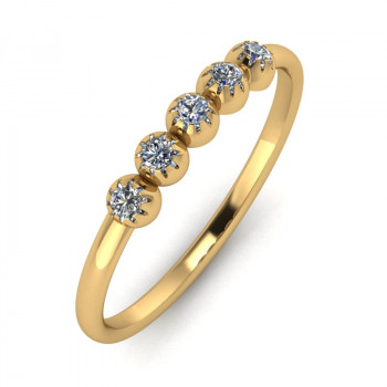 Zlatý dámsky prsteň BIANKA K04.031.A1