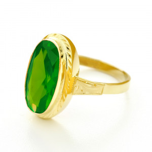 Zlatý dámsky prsteň LESIA K16.071.A1.ZEL