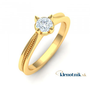 Zlatý dámsky prsteň LUCY K01.019.A1B