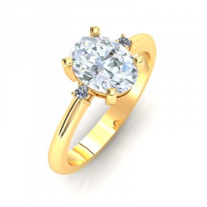 Zlatý dámsky prsteň OLIVIA K02.031.A1