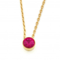 Zlatý dámsky náhrdelník EVELINA K01.059.E1