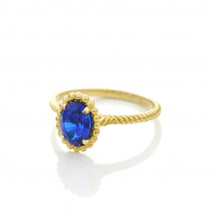Zlatý dámsky prsteň SANSA K01.061.A1