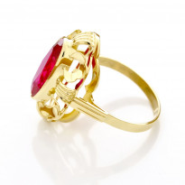 Zlatý dámsky prsteň K16.015.A1
