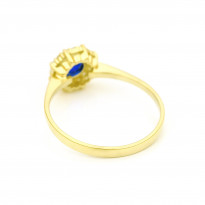 Zlatý dámsky prsteň AMBROZIA K16.119.A1