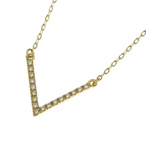 Zlatý dámsky náhrdelník K30.248.E1
