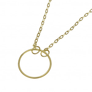 Zlatý dámsky náhrdelník K30.249.E1