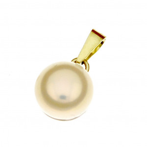 Zlatý dámsky prívesok K30.280.C1 S perlou