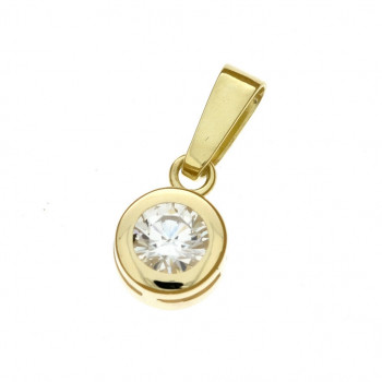Zlatý dámsky prívesok K30.055.C1 (6 mm)