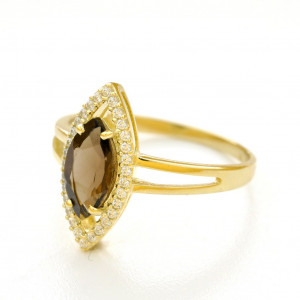 Zlatý dámsky prsteň AMARINE K16.150.A1