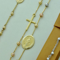 Zlatý dámsky náhrdelník SAINT K49.103.E1 SAINT