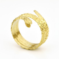 Zlatý dámsky prsteň HAD s jazykom K05.019.A1