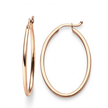 Zlaté dámske náušnice OVAL K49.023.B4 OVAL