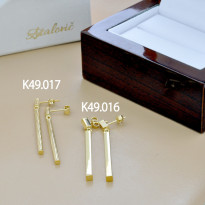 Zlaté dámske náušnice ARCADIA TWIST K49.017.B1 ARCADIA TWIST