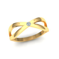 Zlatý dámsky prsteň K01.045.A1