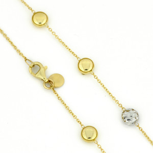 Zlatý dámsky náhrdelník CATENA K49.004.E3 CATENA