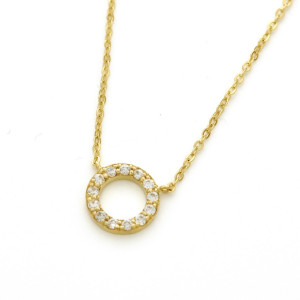 Zlatý dámsky náhrdelník K04.050.E1 MORGANCE