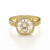 Zlatý dámsky prsteň SASKIA K02.074.A1