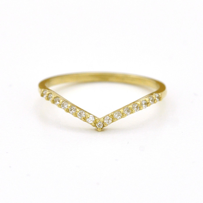 Zlatý dámsky prsteň VIOLETTA K04.044.A1