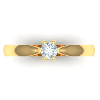 Zlatý dámsky prsteň CINDY K01.031.A1B