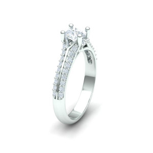 Zlatý dámsky prsteň WEDDING K02.050.A2