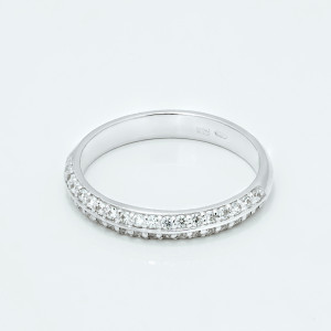 Zlatý dámsky prsteň WEDDING K02.050.W2