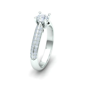 Zlatý dámsky prsteň WEDDING K02.051.A2