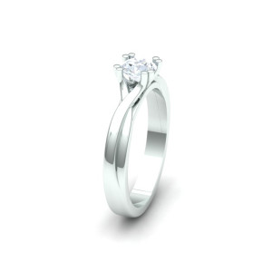 Zlatý dámsky prsteň WEDDING K02.054.A2