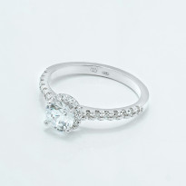 Zlatý dámsky prsteň WEDDING K02.055.A2