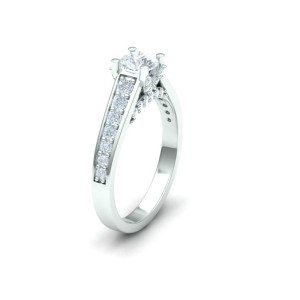 Zlatý dámsky prsteň WEDDING K02.058.A2