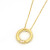 Zlatý dámsky náhrdelník LUNA K38.002.E1