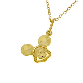 Zlatý prívesok K07.055.C1 S MICKEY