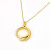Zlatý dámsky náhrdelník BELLA K38.001.E1