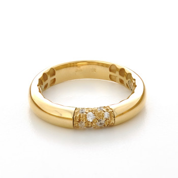 Zlatý dámsky prsteň LUNA K38.002.A1