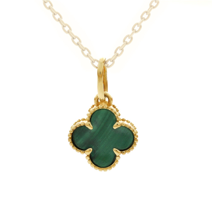 Zlatý dámsky prívesok CLOVER K01.074.C1.ZEL